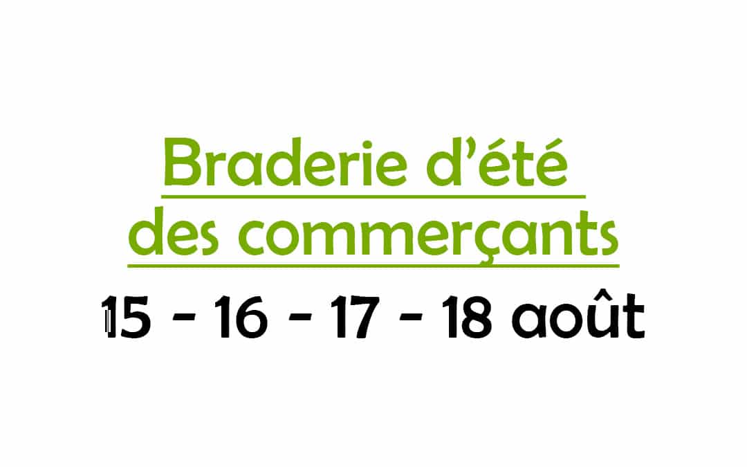 Braderie du 15 août