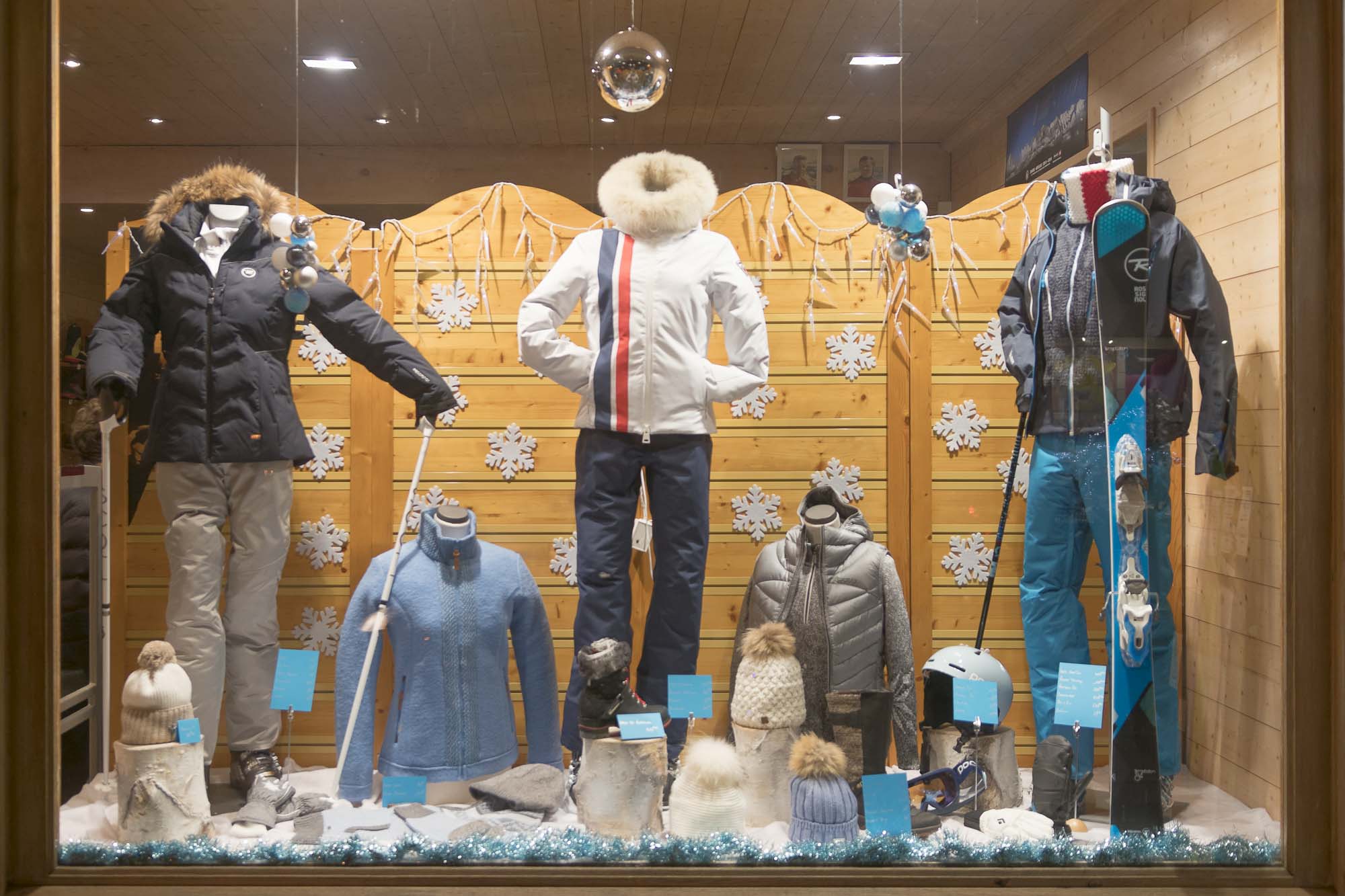 Le magasin Blanc Sport Saint Gervais